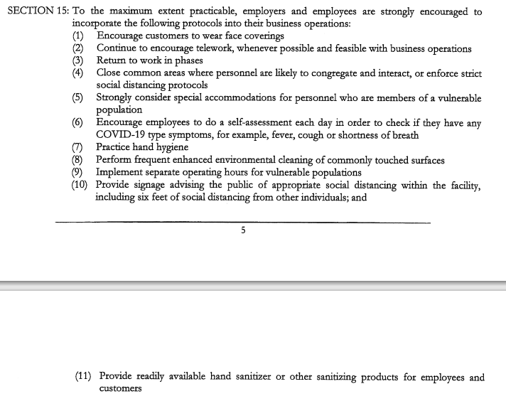 2020-05-28 Nevada screen clip reopening guidance